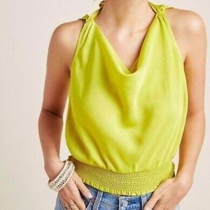 Anthropologie Alida Cowl Neck Blouse